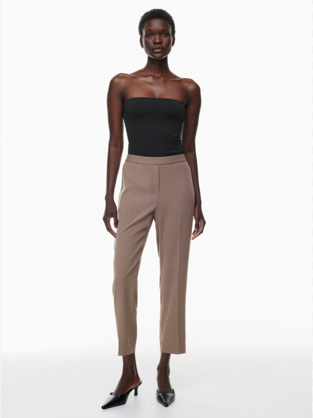 Babaton Conan Pant Crepe mid-rise trousers with elastic waist 2